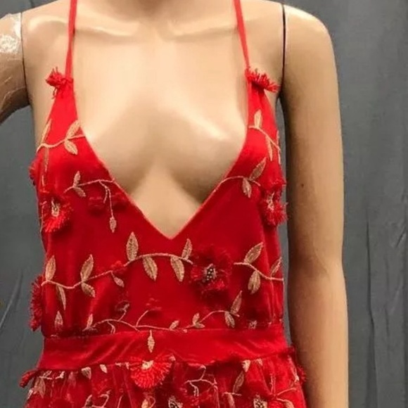 Altar'd State 3D Floral Maxi Dress - Picture 4 of 4